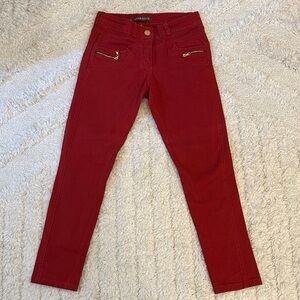Luizacco Red Women's Skinny Jeans S